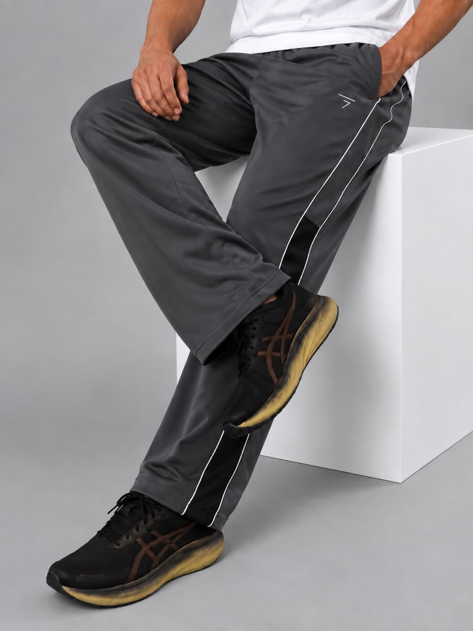 SMOKE HALF PANEL MICRO RELAX FIT BOTTOM