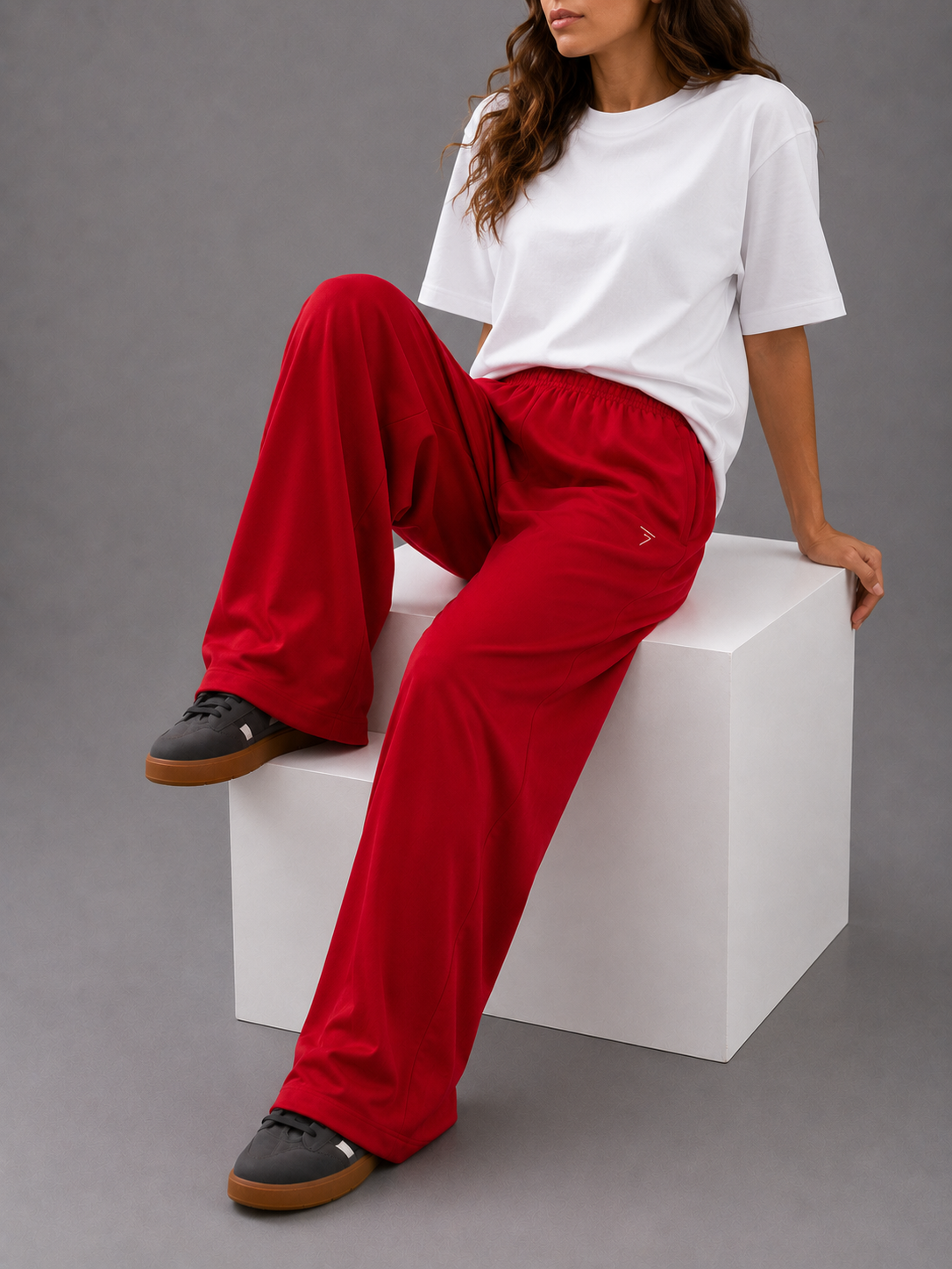 RED MICRO BEGGY FIT BOTTOM