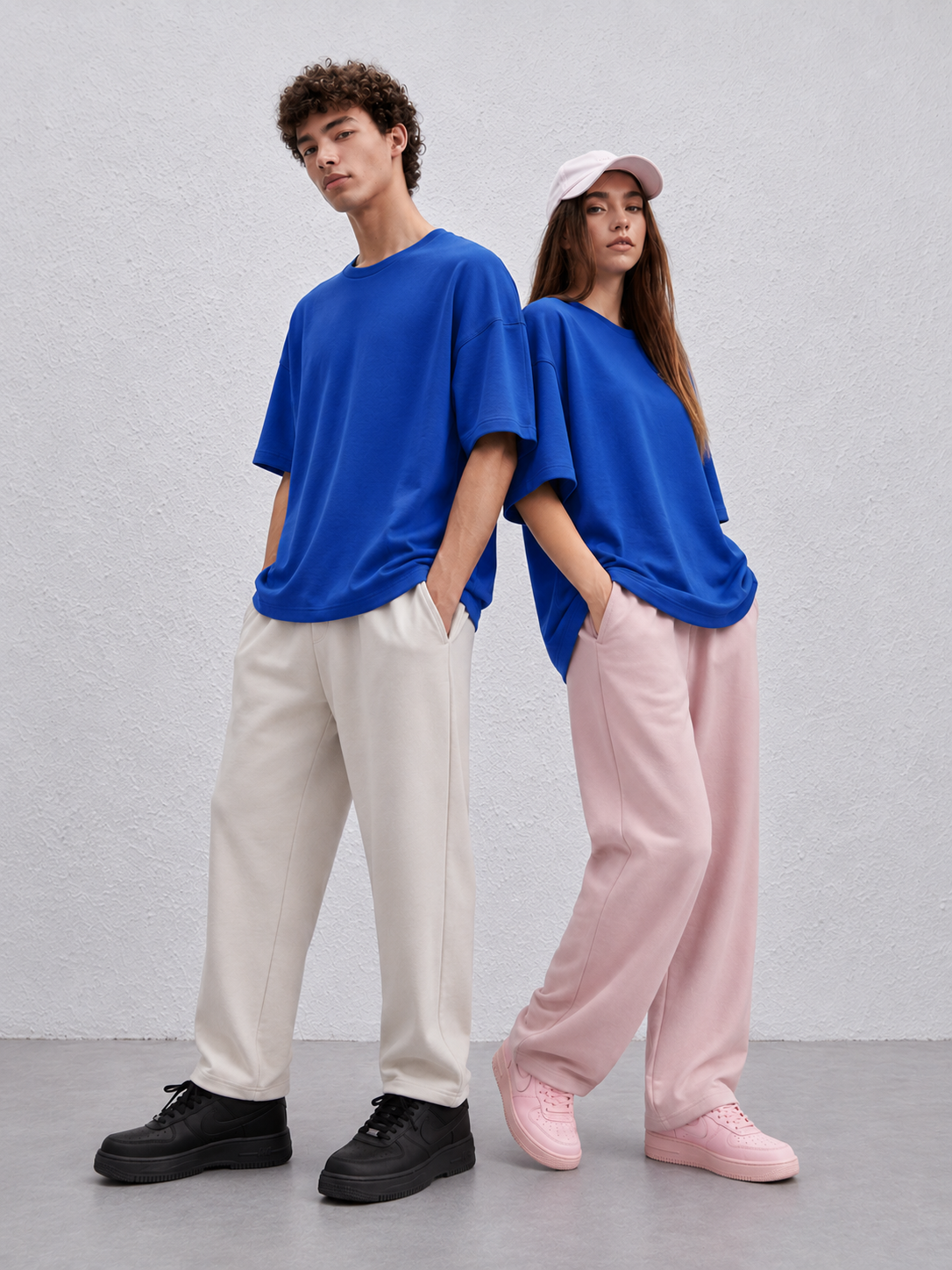 ROYAL SPANDEX TEE