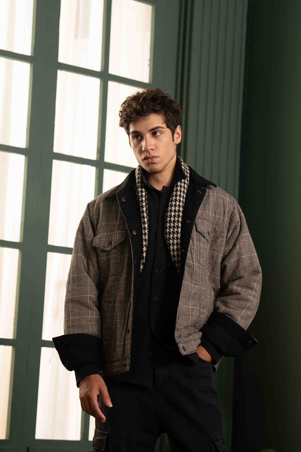 REVERSIBLE DENIM JACKET