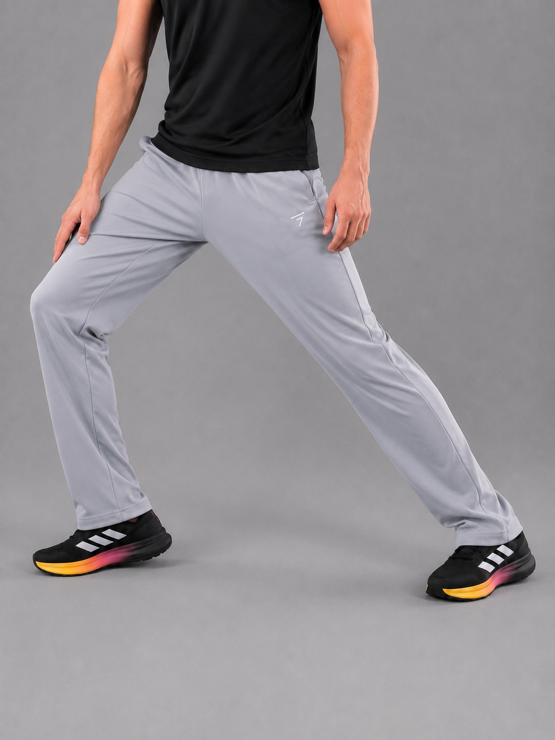 GREY BASIC MICRO RELAX FIT BOTTOM
