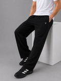 BLACK BASIC MICRO RELAX FIT BOTTOM