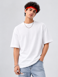 WHITE SPANDEX TEE