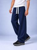 MEN’S NAVY TERRY PANTS