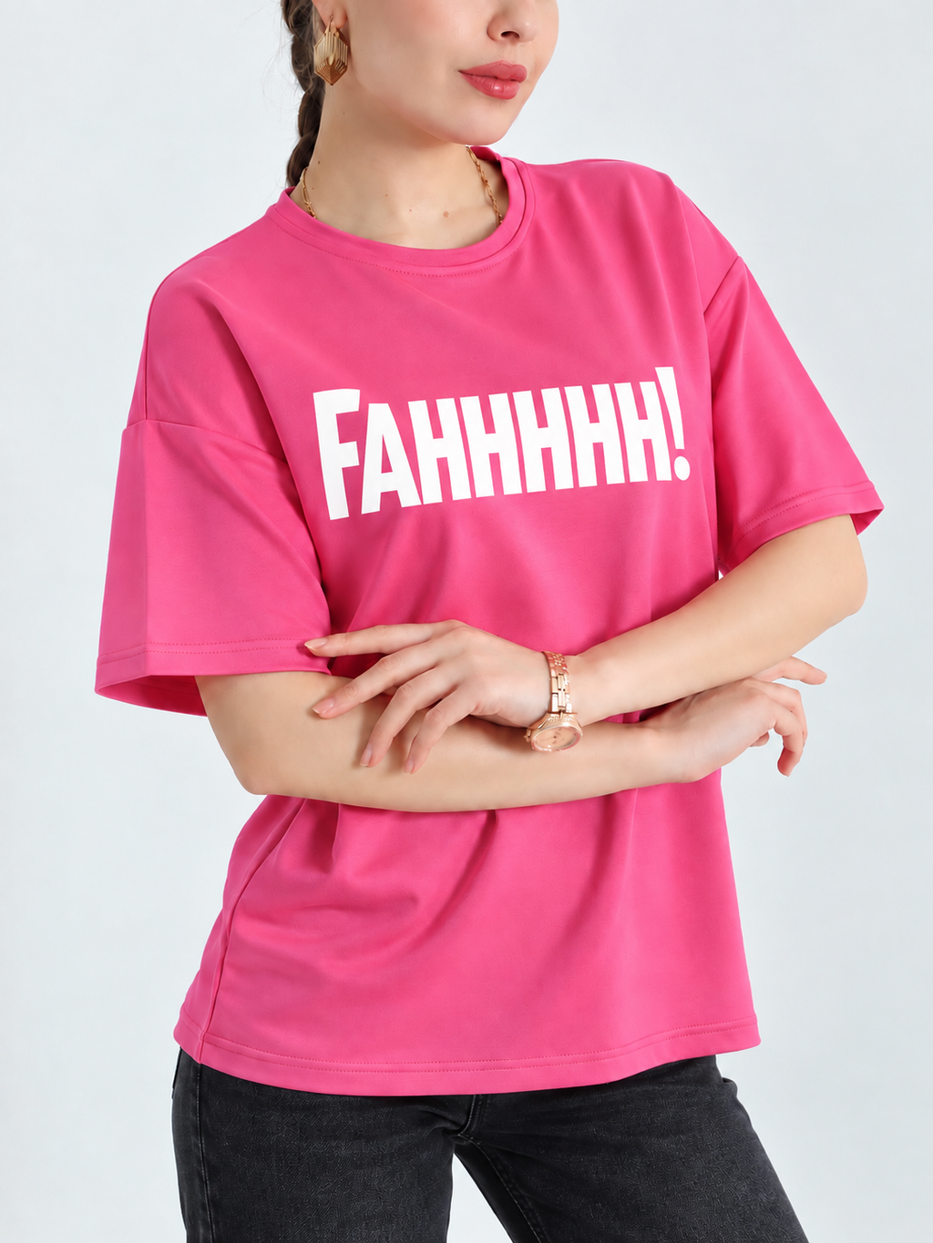 FAHHHHH SPANDEX TEE