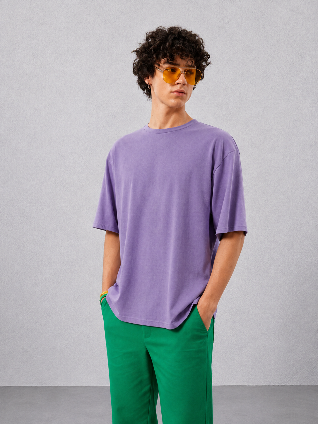 LILAC SPANDEX TEE