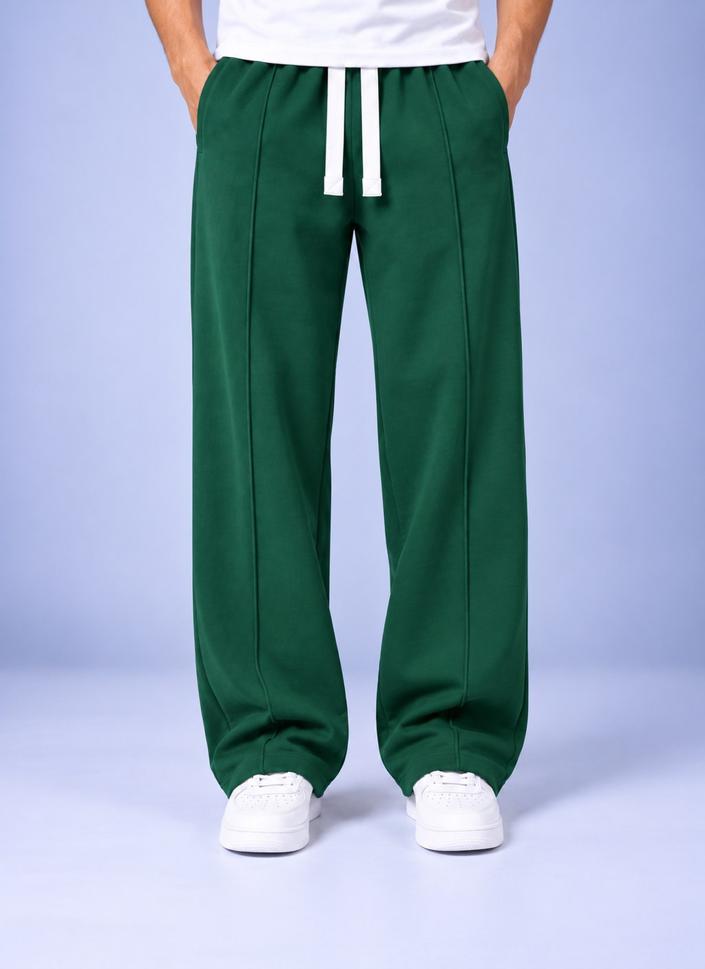 MEN’S GREEN TERRY PANTS