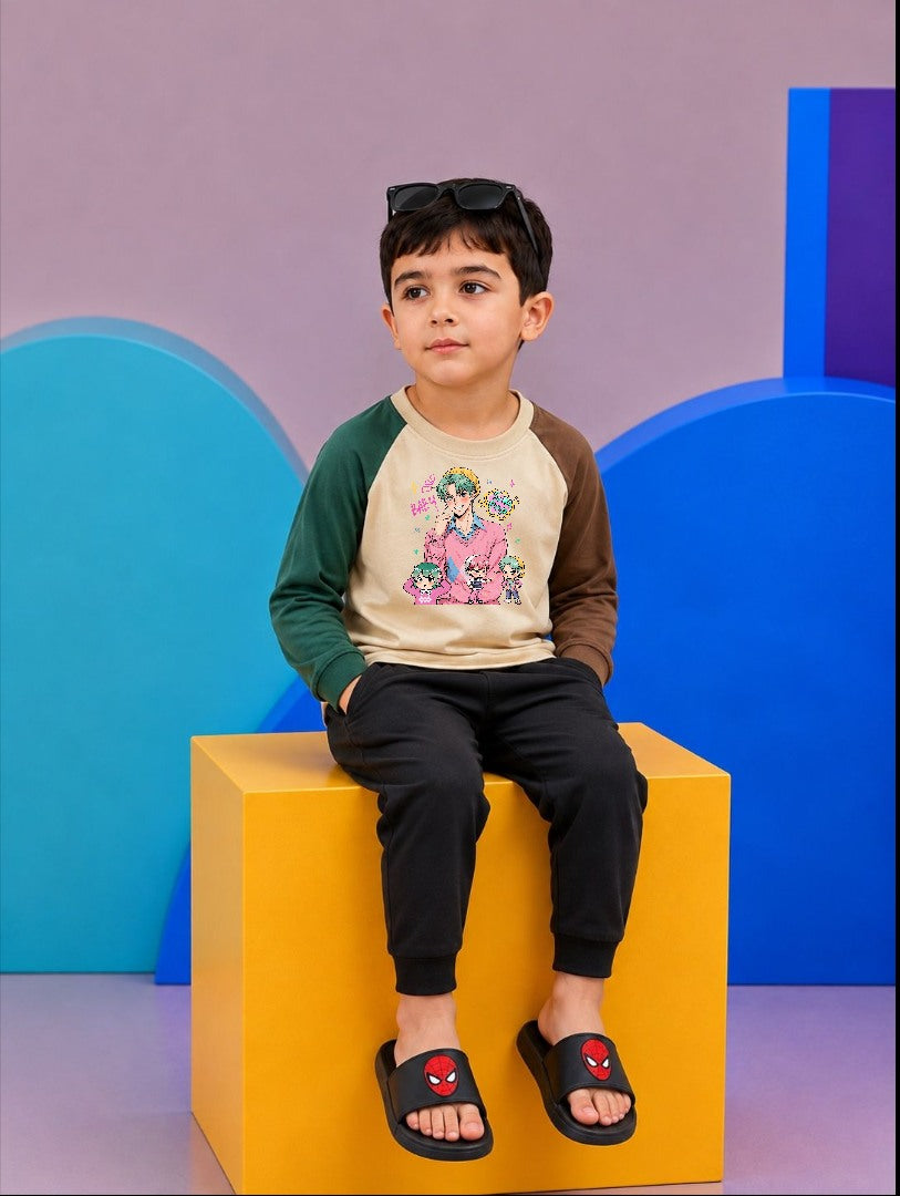 JUNIOR - TWO TONE BABY SODA POP RAGLAN