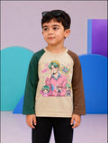 JUNIOR - TWO TONE BABY SODA POP RAGLAN