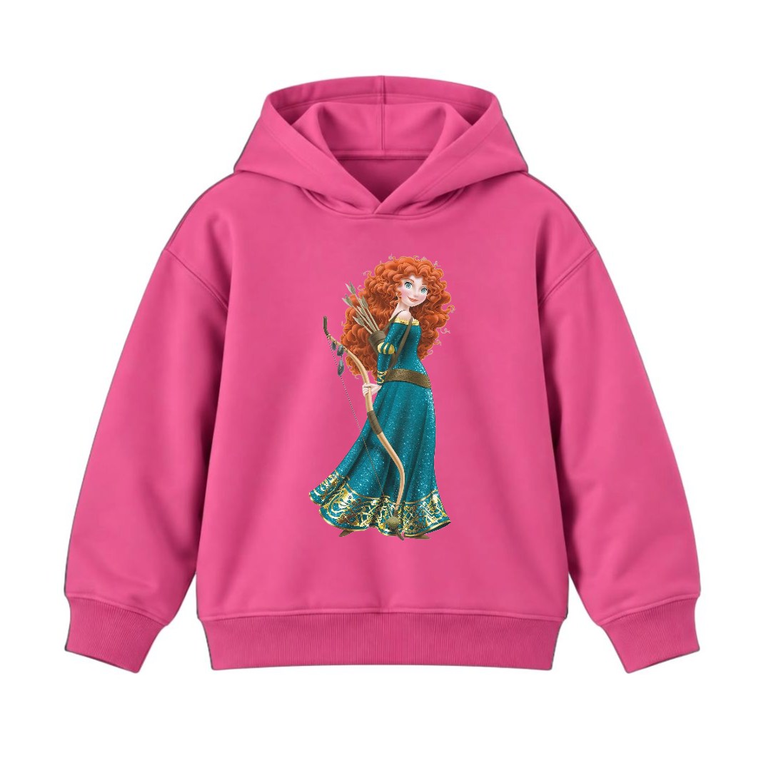 JUNIOR - MERIDA PRINCESS HOODIE DP045