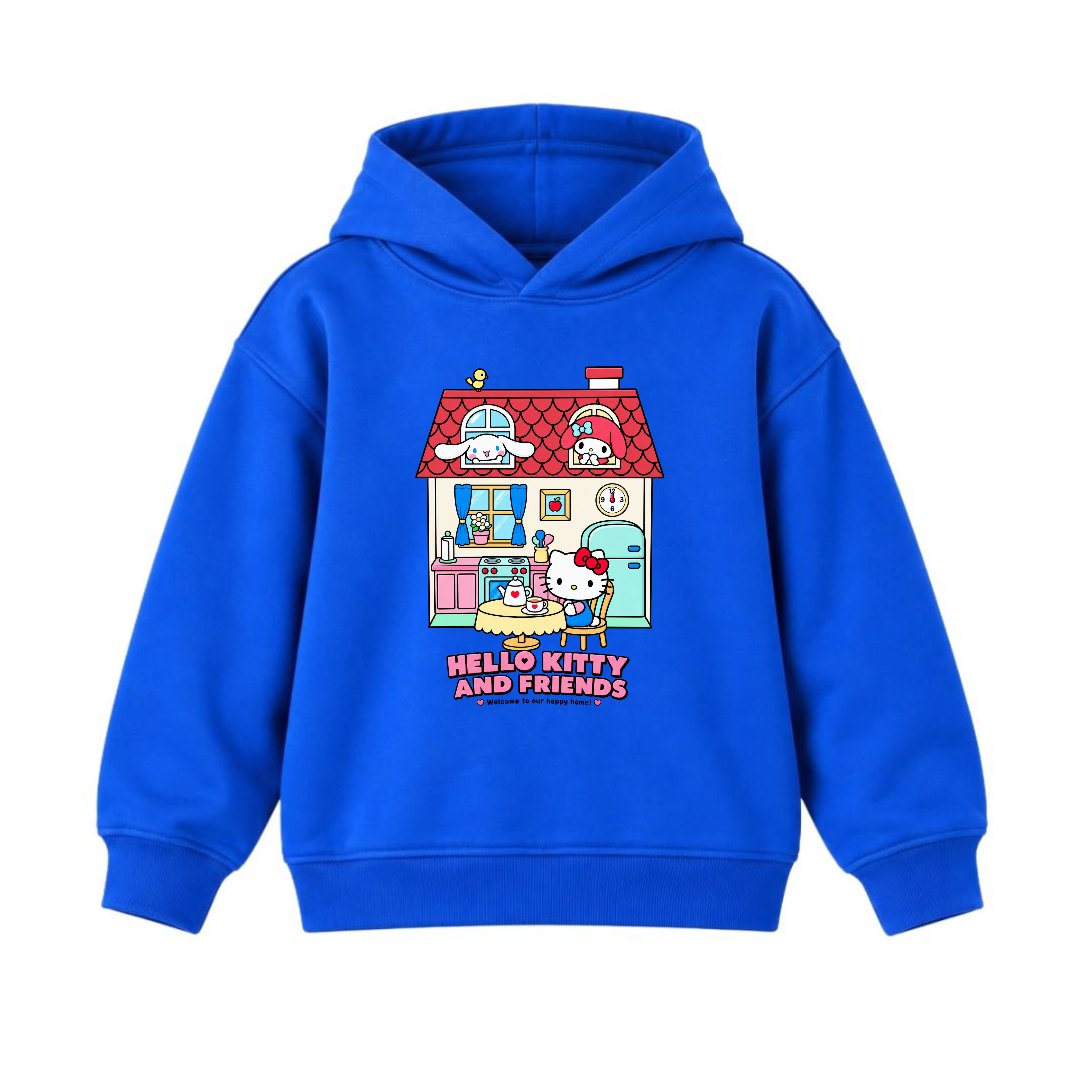 JUNIOR - HELLO KITTY AND FRIENDS HOODIE DP015