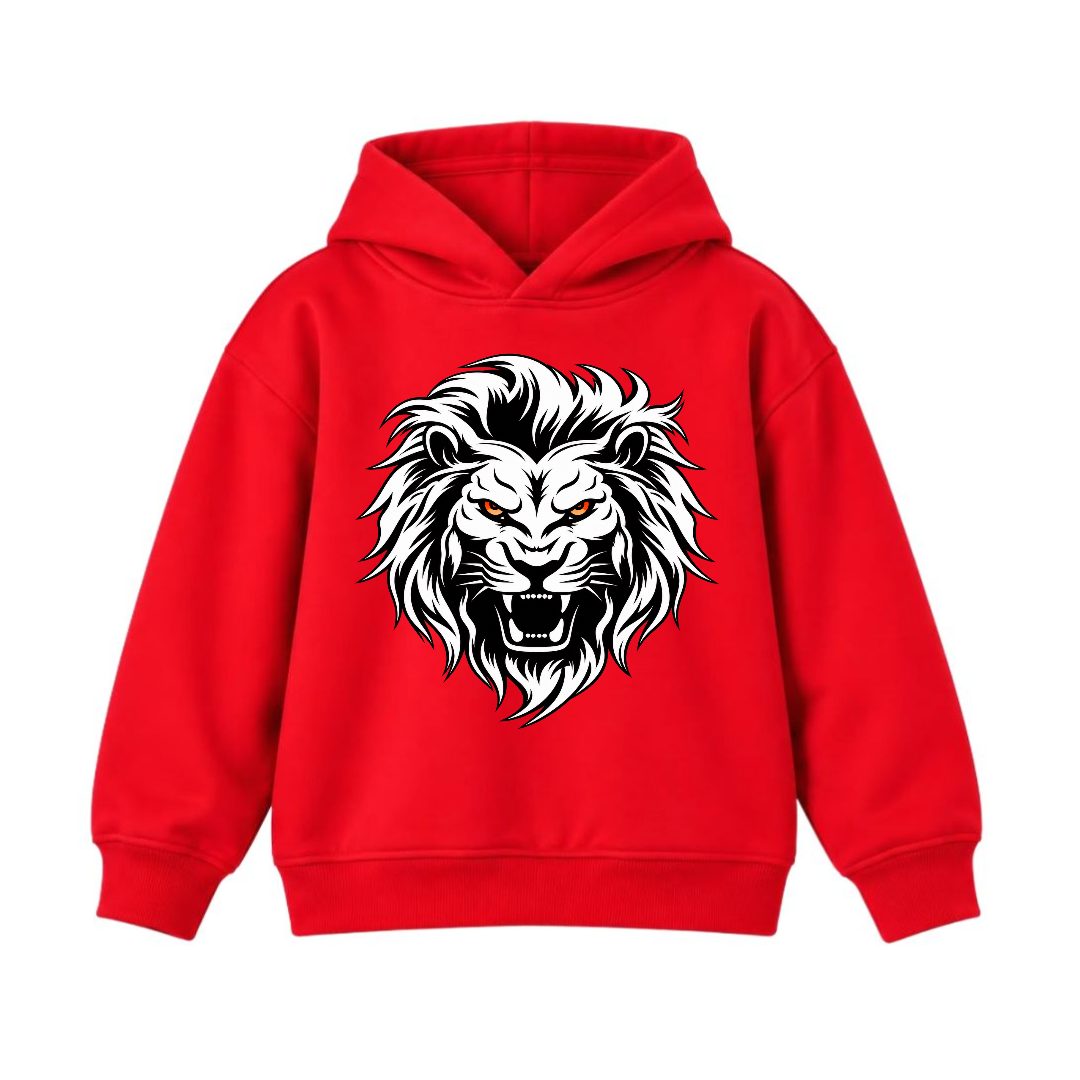 JUNIOR - LION KING FACE HOODIE DP042
