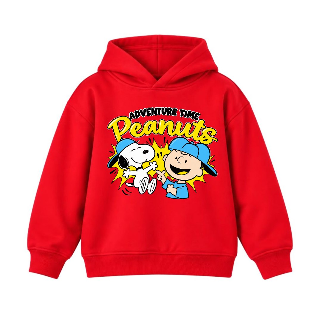 JUNIOR - ADVANTURE TIME PEAUNTS HOODIE DP018