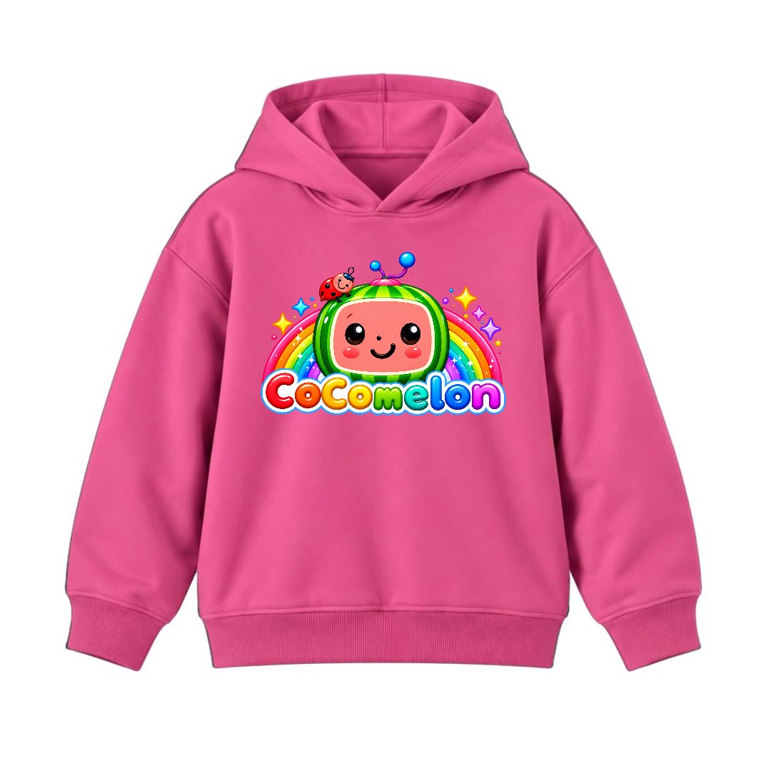 JUNIOR - COCOMELON RAINBOW HOODIE DP050