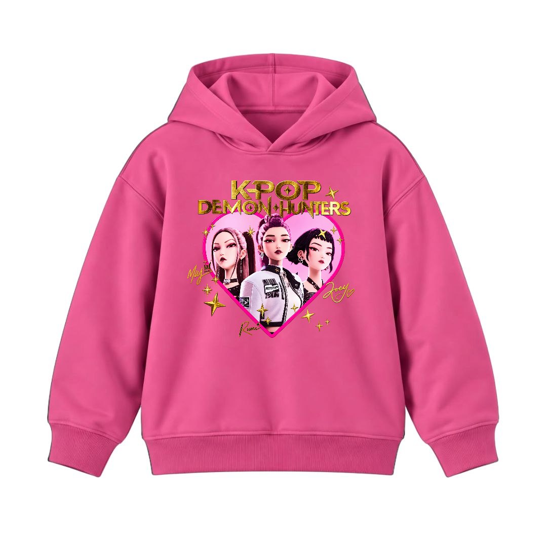 JUNIOR - KPOP-DEMON HUNTRX HOODIE DP028