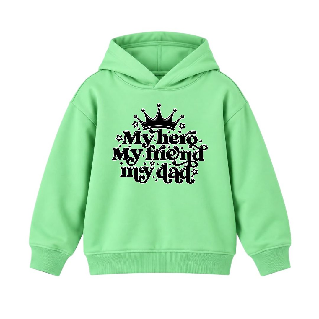 JUNIOR - MY HERO MY DAD HOODIE DP049