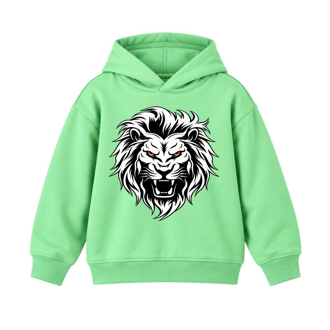 JUNIOR - LION KING FACE HOODIE DP042