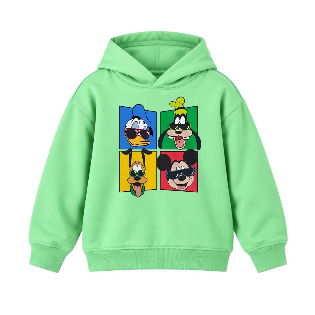 JUNIOR - DISNEY CHARACTERS HOODIE DP005