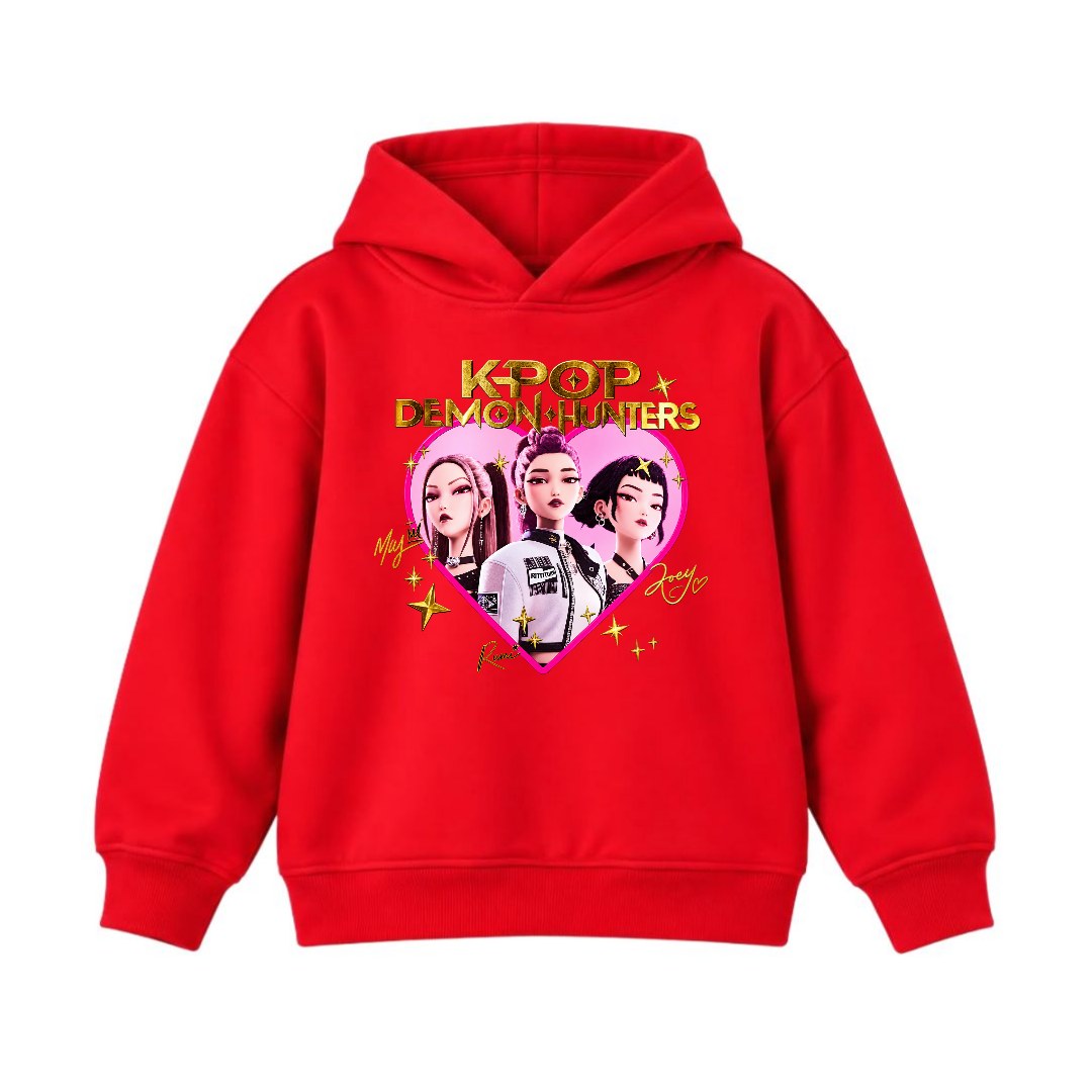 JUNIOR - KPOP-DEMON HUNTRX HOODIE DP028
