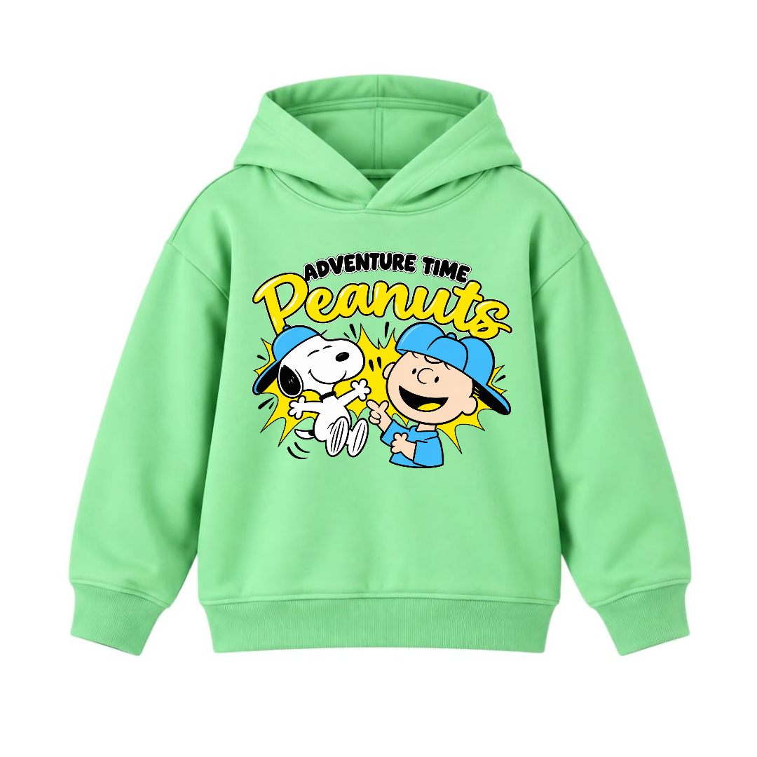 JUNIOR - ADVANTURE TIME PEAUNTS HOODIE DP018