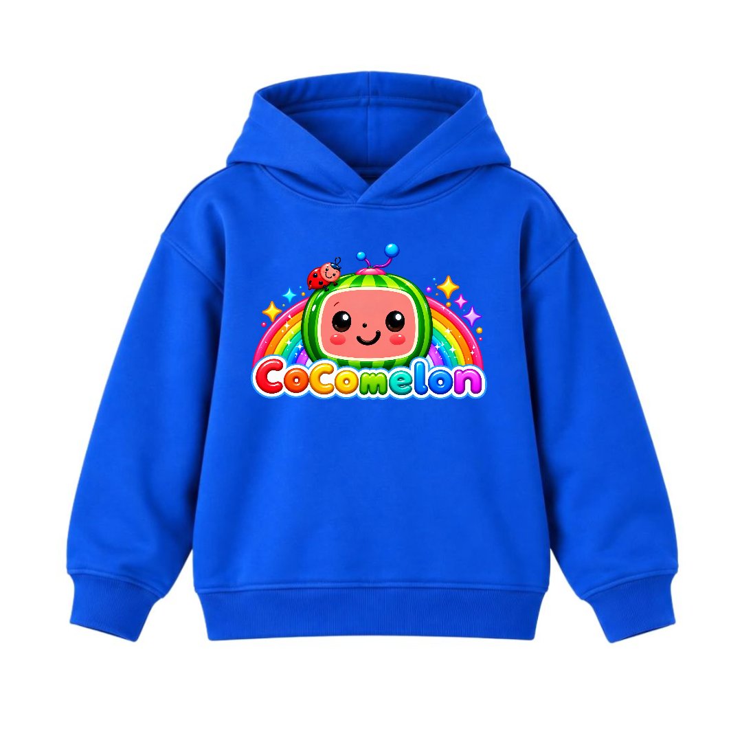 JUNIOR - COCOMELON RAINBOW HOODIE DP050