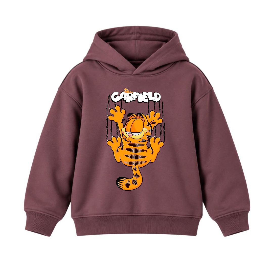 JUNIOR - ANGRY GARFIELD HOODIE DP002