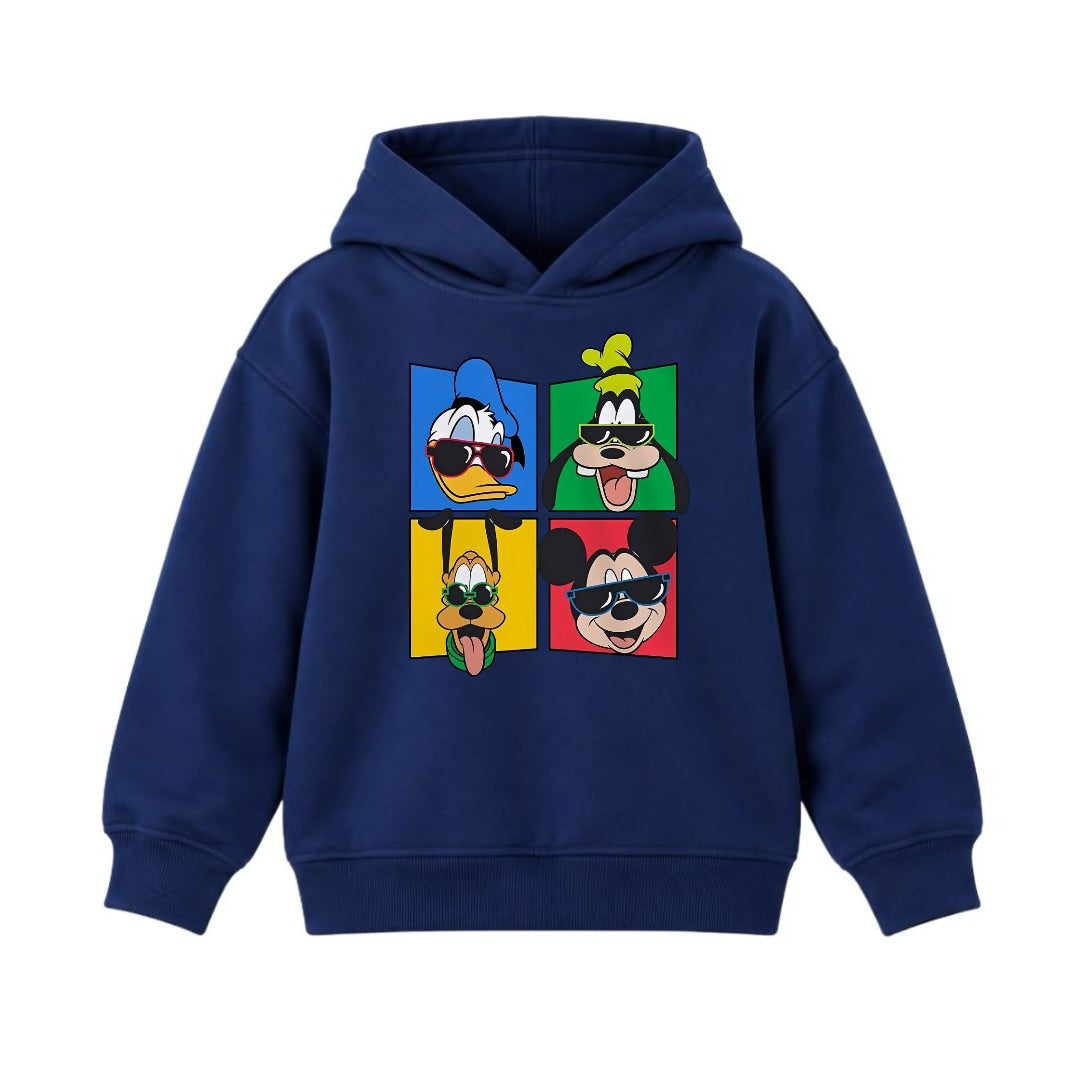 JUNIOR - DISNEY CHARACTERS HOODIE DP005