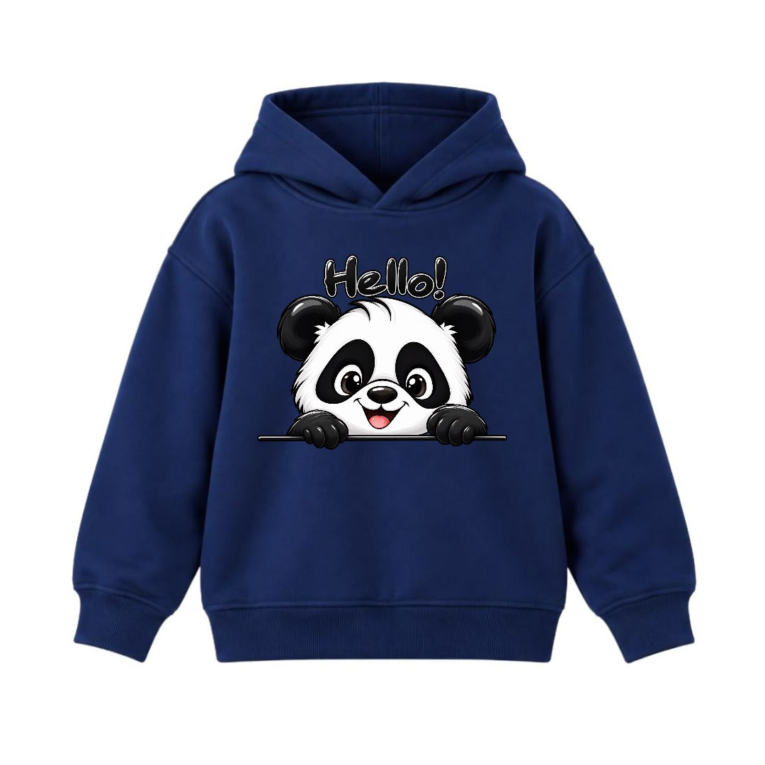 JUNIOR - HELLO PANDA HOODIE DP034