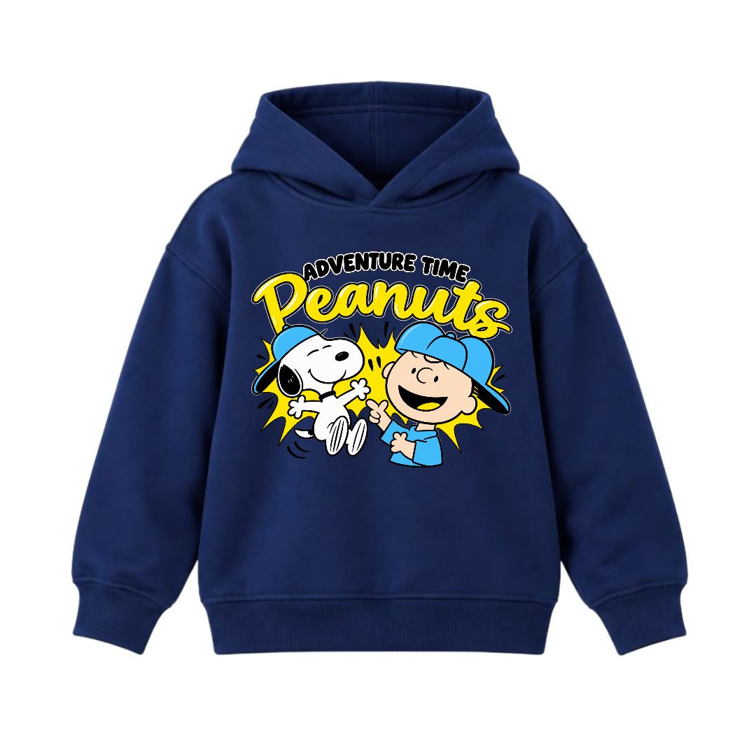 JUNIOR - ADVANTURE TIME PEAUNTS HOODIE DP018