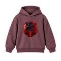 JUNIOR - RED FURY EAGLE HOODIE DP052