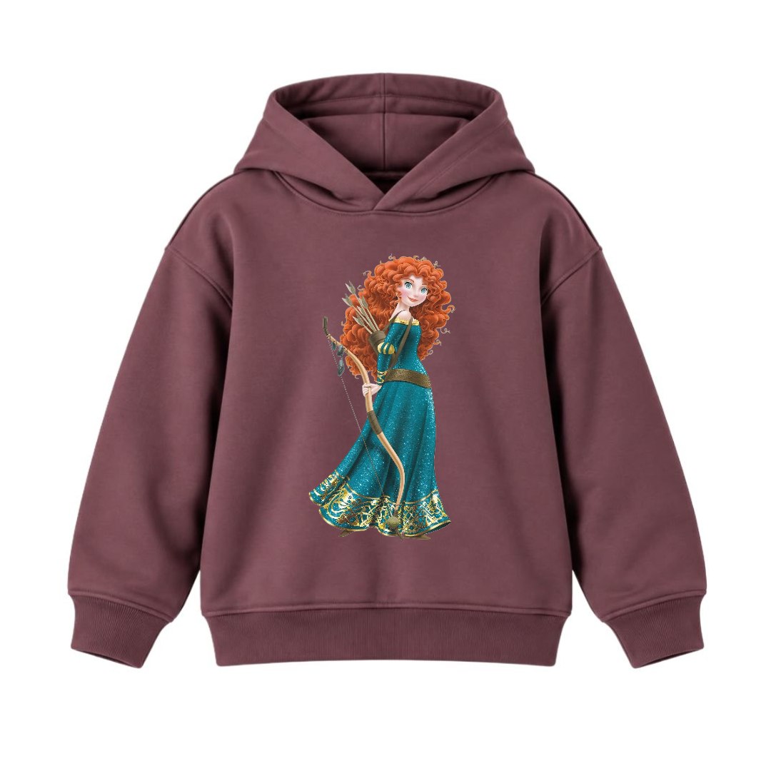 JUNIOR - MERIDA PRINCESS HOODIE DP045