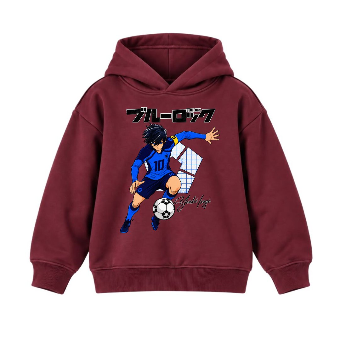 JUNIOR - BLUE LOCK FOOTBALL HOODIE DP014
