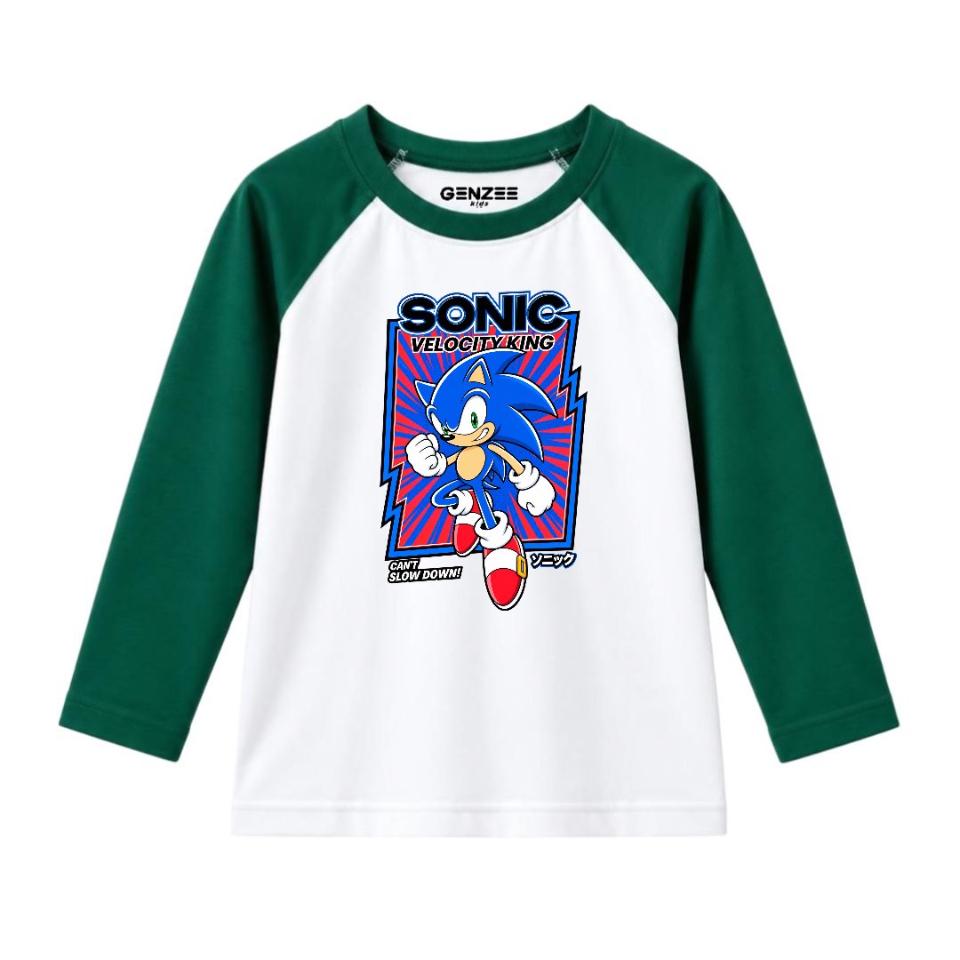 JUNIOR - SONIC FULL SLEEVES RAGLAN DP006