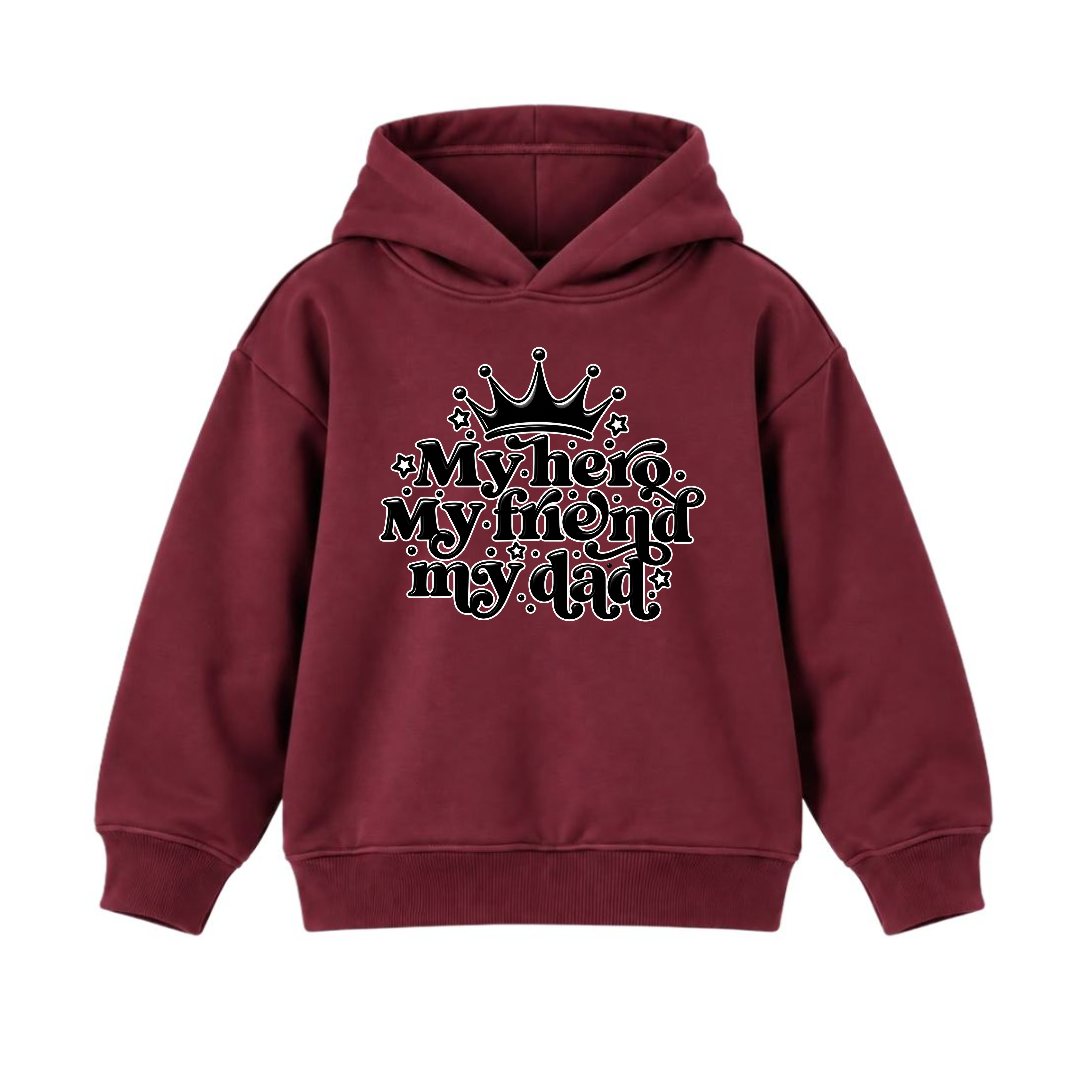 JUNIOR - MY HERO MY DAD HOODIE DP049