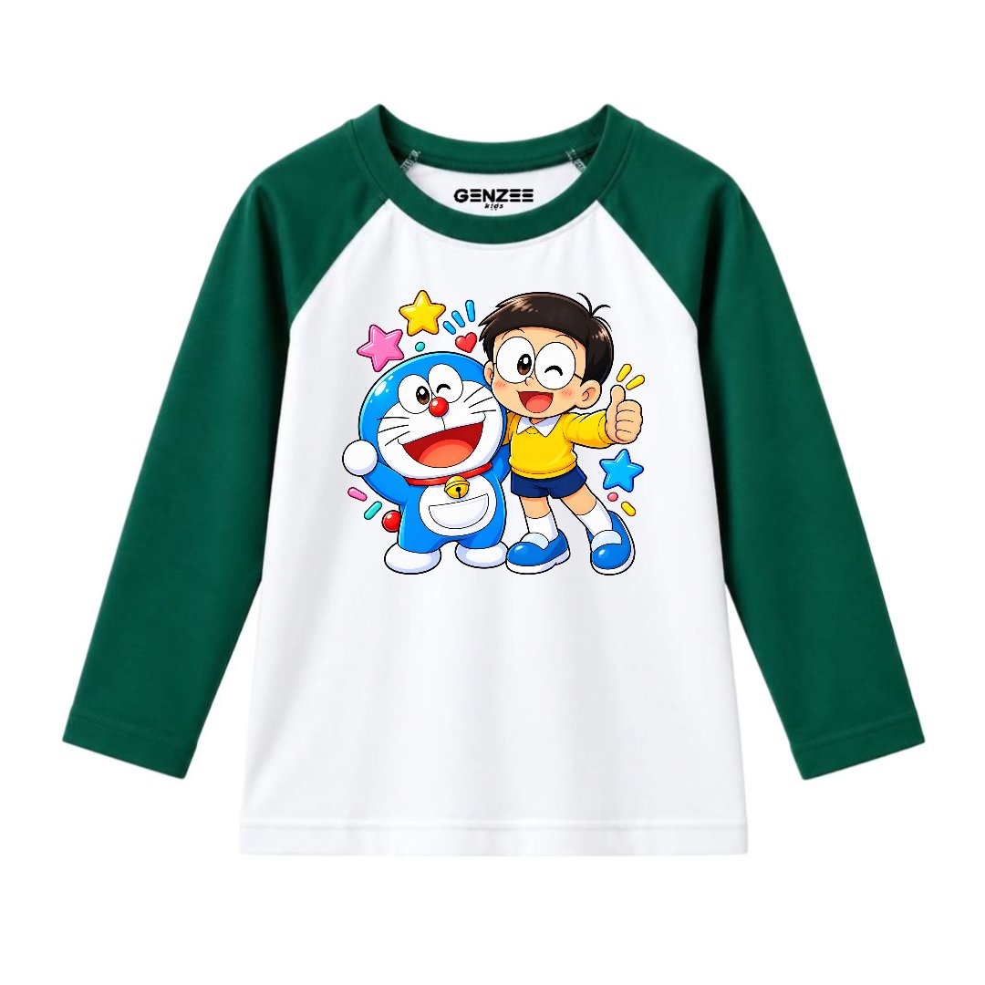 JUNIOR - DOREMON FULL SLEEVES RAGLAN DP054