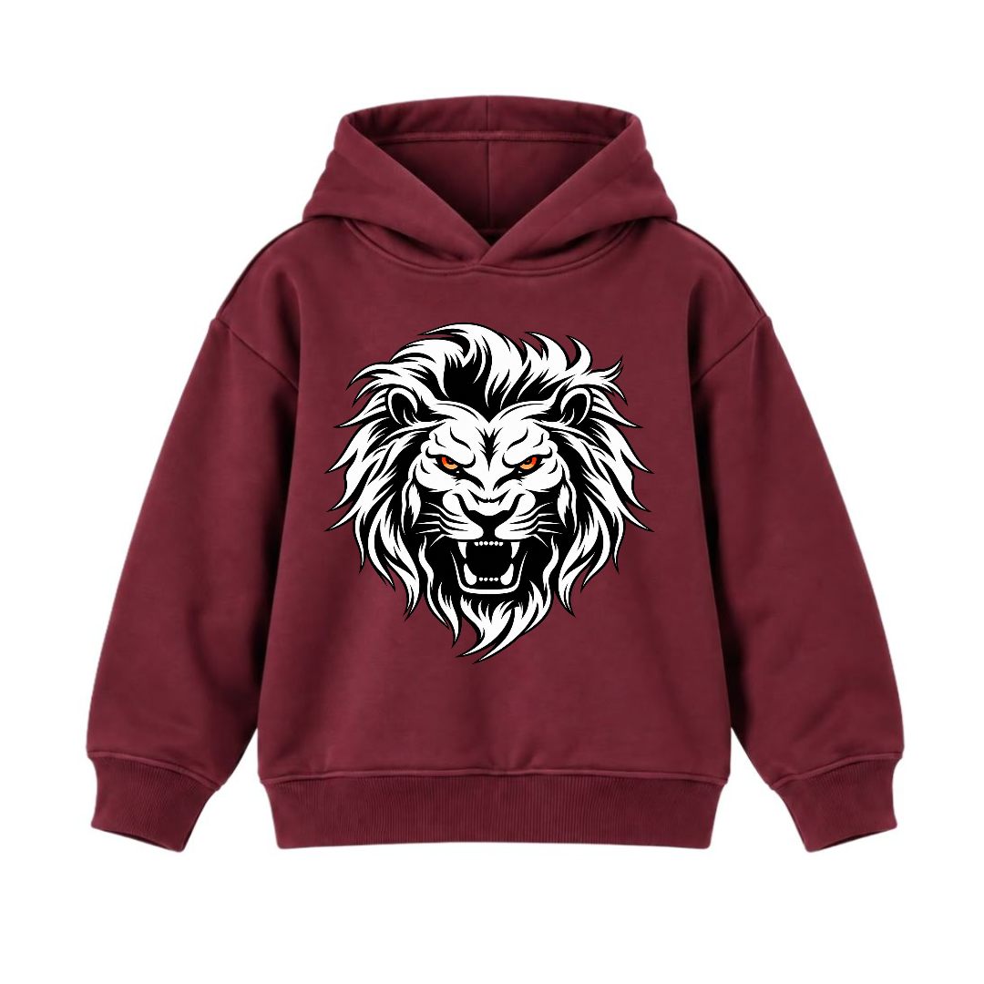 JUNIOR - LION KING FACE HOODIE DP042