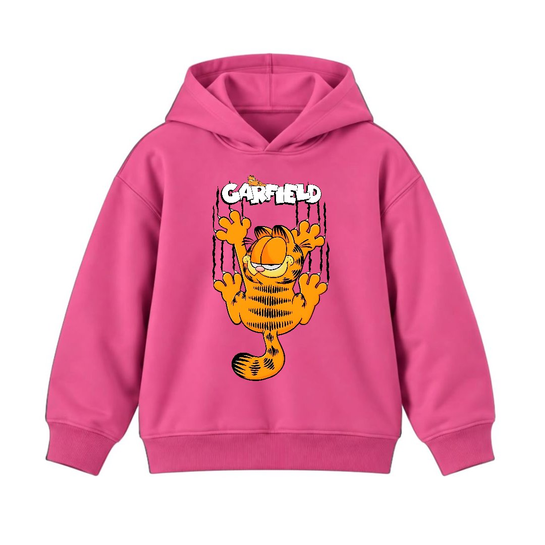 JUNIOR - ANGRY GARFIELD HOODIE DP002
