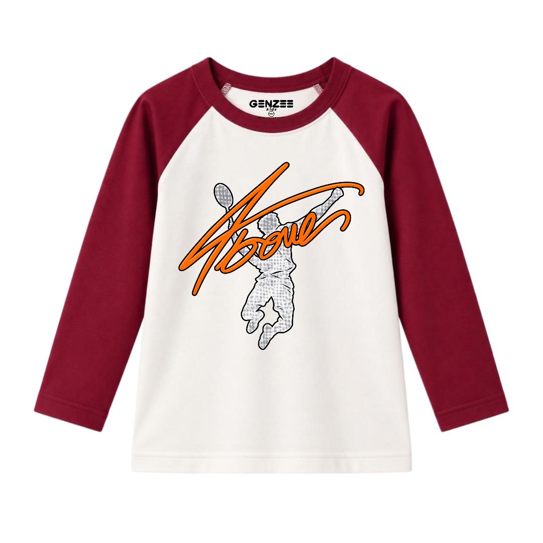 JUNIOR - 4 LOVE FULL SLEEVES RAGLAN DP014