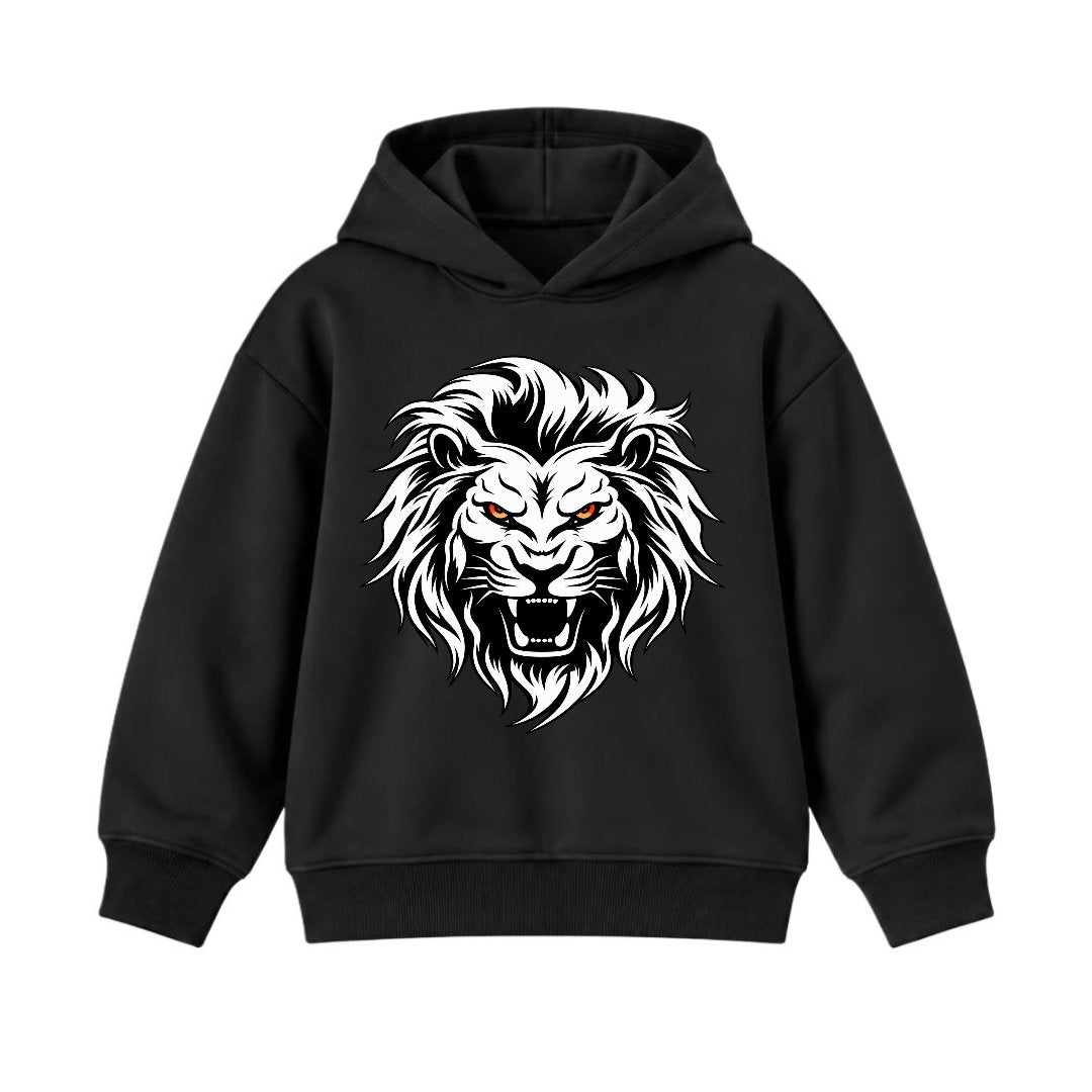JUNIOR - LION KING FACE HOODIE DP042