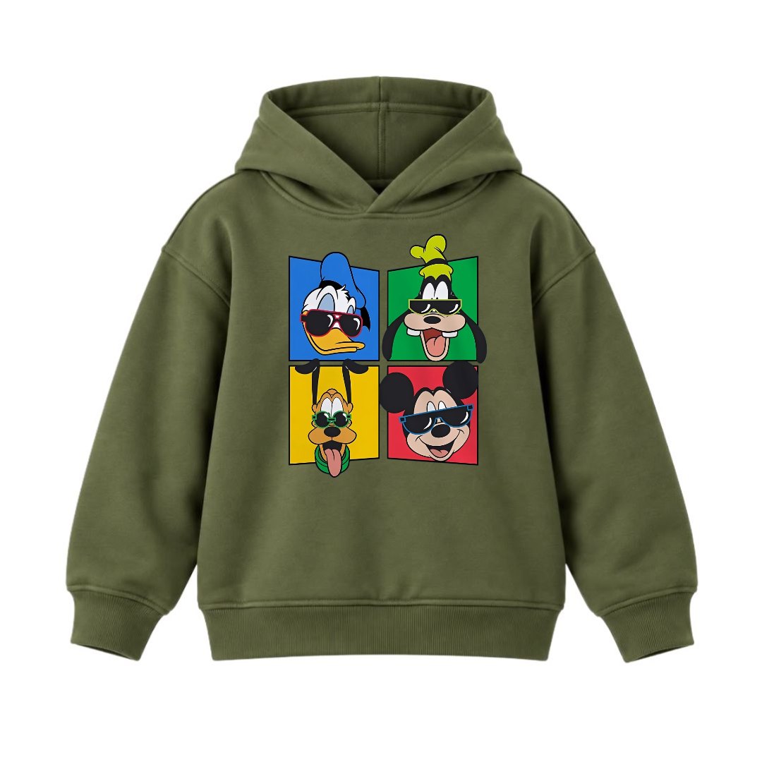 JUNIOR - DISNEY CHARACTERS HOODIE DP005