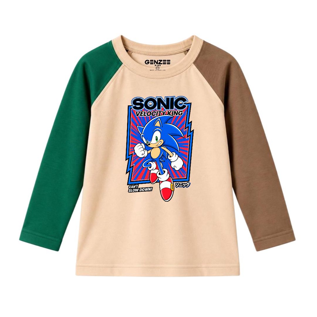 JUNIOR - SONIC FULL SLEEVES RAGLAN DP006
