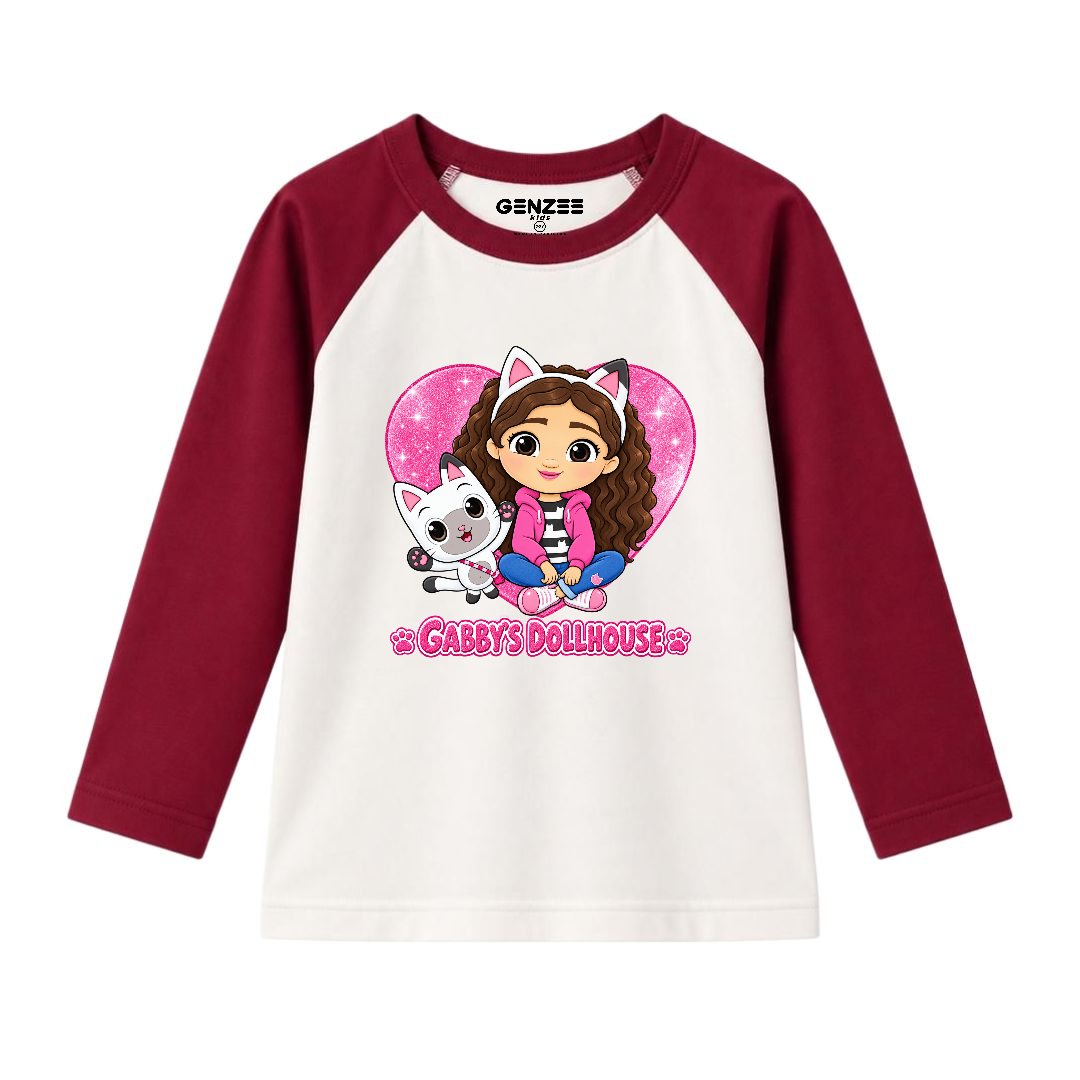 JUNIOR - GABBYS DOLLHOUSE FULL SLEEVES RAGLAN DP004