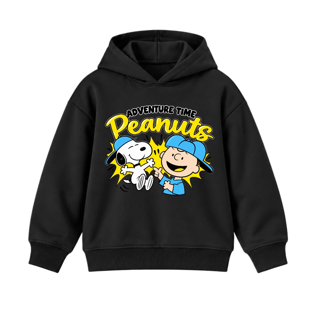 JUNIOR - ADVANTURE TIME PEAUNTS HOODIE DP018