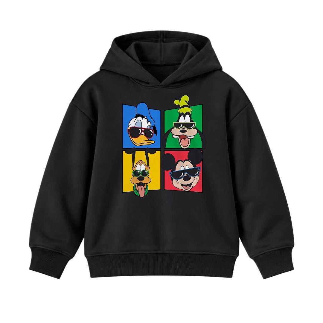 JUNIOR - DISNEY CHARACTERS HOODIE DP005