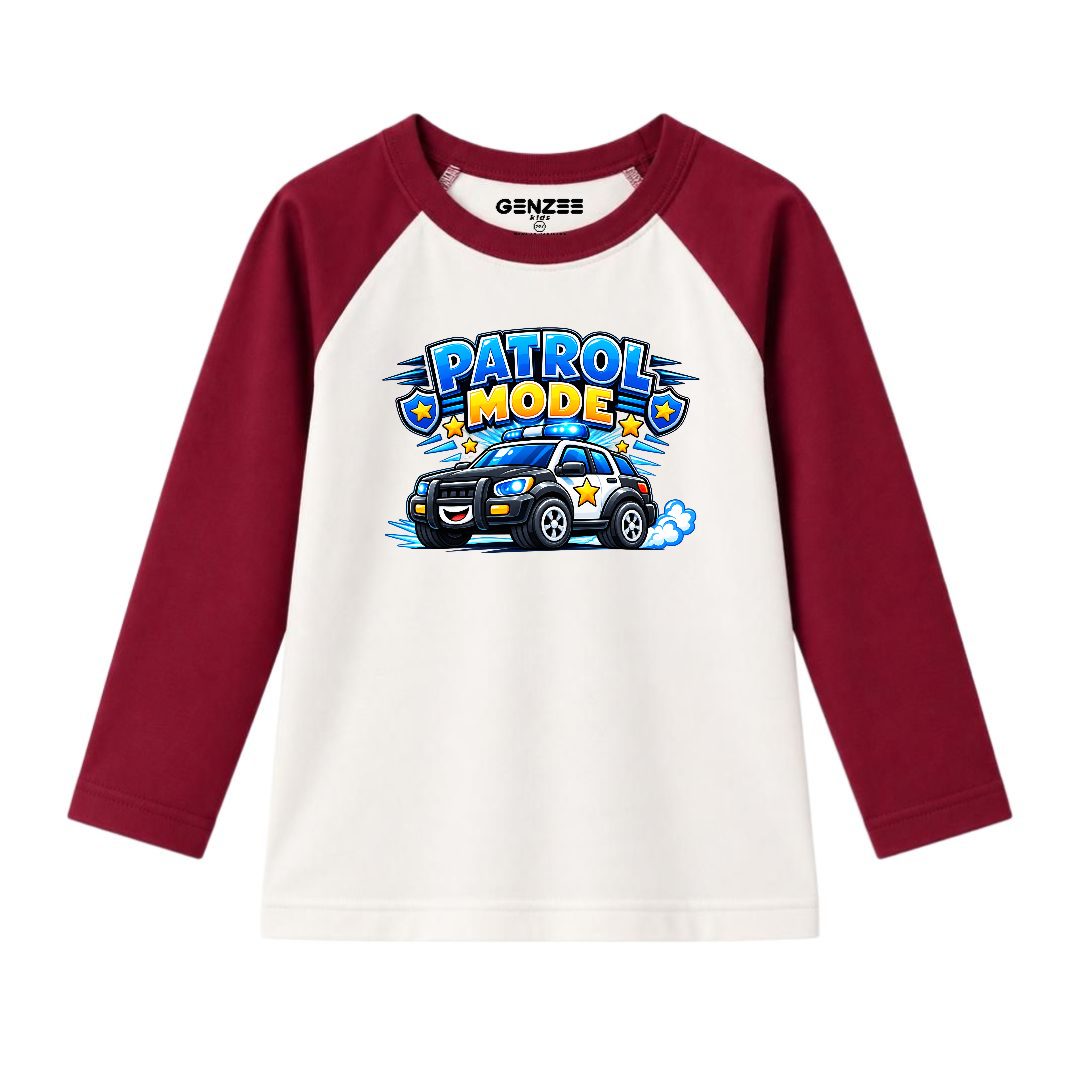 JUNIOR - PATROL MODE FULL SLEEVES RAGLAN DP039