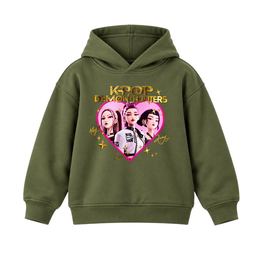 JUNIOR - KPOP-DEMON HUNTRX HOODIE DP028