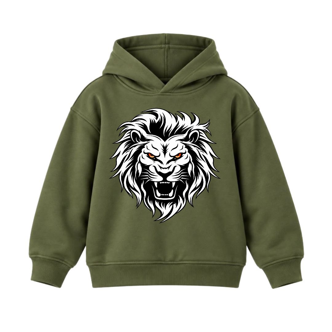 JUNIOR - LION KING FACE HOODIE DP042