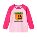 JUNIOR - NEVER STOP MINECRAFT FULL SLEEVES RAGLAN DP025