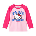 JUNIOR - HELLO KITTY PARIS FULL SLEEVES RAGLAN DP016