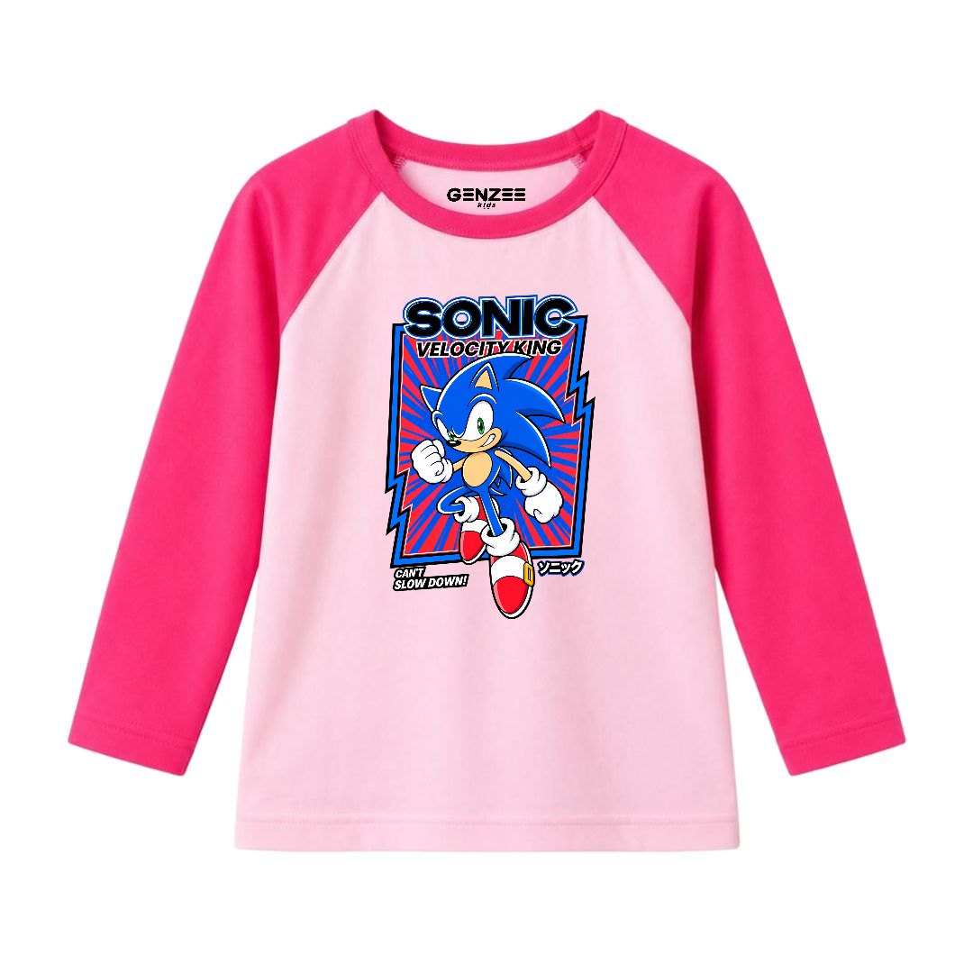 JUNIOR - SONIC FULL SLEEVES RAGLAN DP006